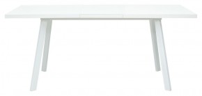 Стол ФИН 120 Белый, стекло/ Белый каркас М-City в Дегтярске - degtyarsk.ok-mebel.com | фото 2