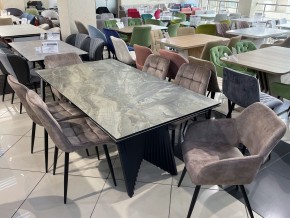 Стол IVAR 180 MARBLES KL-80 Серый мрамор, итальянская керамика, ®DISAUR в Дегтярске - degtyarsk.ok-mebel.com | фото 11