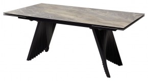 Стол IVAR 180 MARBLES KL-80 Серый мрамор, итальянская керамика, ®DISAUR в Дегтярске - degtyarsk.ok-mebel.com | фото 2