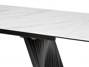 Стол IVAR 180 MARBLES KL-99 Белый мрамор, итальянская керамика/серый, ®DISAUR в Дегтярске - degtyarsk.ok-mebel.com | фото 8