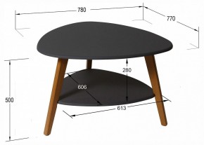 Стол журнальный Бруклин в Дегтярске - degtyarsk.ok-mebel.com | фото 4
