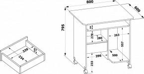 Стол компьютерный КСТ-10.1 в Дегтярске - degtyarsk.ok-mebel.com | фото 4