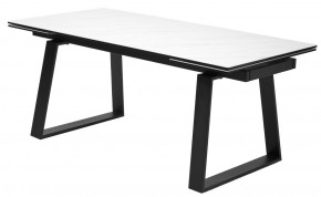 Стол VASTO 180 MARBLES KL-99 Белый мрамор матовый, итальянская керамика/ черный каркас, ®DISAUR в Дегтярске - degtyarsk.ok-mebel.com | фото 4