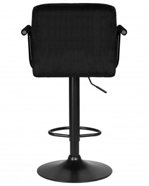 Стул барный DOBRIN KRUGER ARM BLACK, черный вельвет (LAR-E2041-52) в Дегтярске - degtyarsk.ok-mebel.com | фото 5
