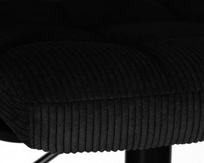 Стул барный DOBRIN KRUGER ARM BLACK, черный вельвет (LAR-E2041-52) в Дегтярске - degtyarsk.ok-mebel.com | фото 8