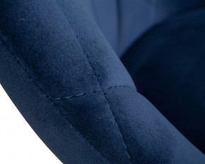 Стул барный DOBRIN LOGAN BLACK, синий велюр (MJ9-117) в Дегтярске - degtyarsk.ok-mebel.com | фото 10