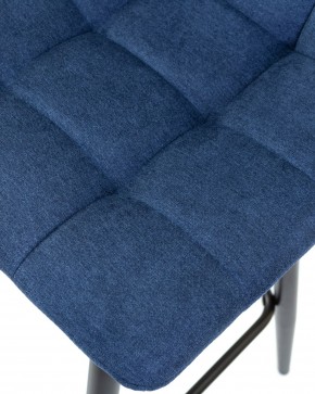 Стул барный DOBRIN NICOLE, черные матовые ножки, синяя ткань (UF860-14B) в Дегтярске - degtyarsk.ok-mebel.com | фото 8