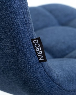 Стул барный DOBRIN NICOLE, черные матовые ножки, синяя ткань (UF860-14B) в Дегтярске - degtyarsk.ok-mebel.com | фото 9