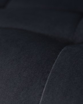 Стул обеденный DOBRIN CHILLY, Черный Holland 75, основание черное в Дегтярске - degtyarsk.ok-mebel.com | фото 2