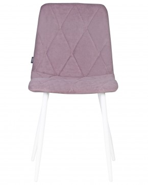Стул обеденный DOBRIN CHILLY ROMBO, Лавандовый Simple 48, основание белый в Дегтярске - degtyarsk.ok-mebel.com | фото 6