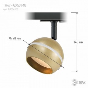 Светильник на штанге Эра  TR47 - GX53 MG в Дегтярске - degtyarsk.ok-mebel.com | фото 8