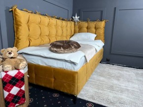 СВЕТЛАНА 3 Кровать угловая (Горчичный) в Дегтярске - degtyarsk.ok-mebel.com | фото 4