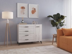 СВЕТЛАНА LOFT Комод-тумба (сосна белая loft) в Дегтярске - degtyarsk.ok-mebel.com | фото 3