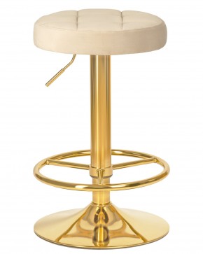 Табурет барный DOBRIN BRUNO GOLD, бежевый велюр (MJ9-10) в Дегтярске - degtyarsk.ok-mebel.com | фото 2
