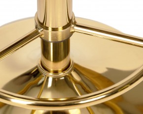 Табурет барный DOBRIN BRUNO GOLD, зеленый велюр (MJ9-88) в Дегтярске - degtyarsk.ok-mebel.com | фото 5