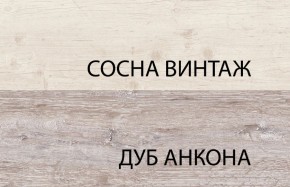 Тумба 4D1S, MONAKO, цвет Сосна винтаж/дуб анкона в Дегтярске - degtyarsk.ok-mebel.com | фото 3