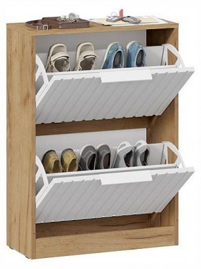 Тумба для обуви Хилтон Исп.2 в Дегтярске - degtyarsk.ok-mebel.com | фото 2
