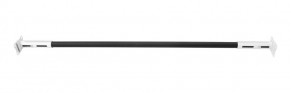 Турник раздвижной 1450-1700 цв. белый-черный FLEXTER PROFI в Дегтярске - degtyarsk.ok-mebel.com | фото
