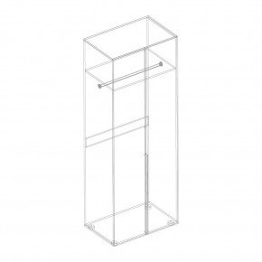 ВИТА Шкаф 2-ств для одежды в Дегтярске - degtyarsk.ok-mebel.com | фото 2