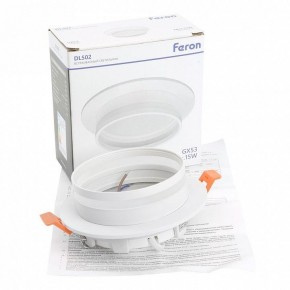 Встраиваемый светильник Feron DL502 51089 в Дегтярске - degtyarsk.ok-mebel.com | фото 9