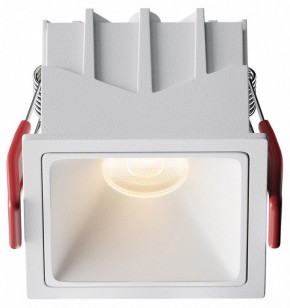 Встраиваемый светильник Maytoni Alfa LED DL043-01-10W3K-SQ-W-1 в Дегтярске - degtyarsk.ok-mebel.com | фото