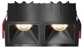 Встраиваемый светильник Maytoni Alfa LED DL043-02-10W3K-SQ-B-1 в Дегтярске - degtyarsk.ok-mebel.com | фото