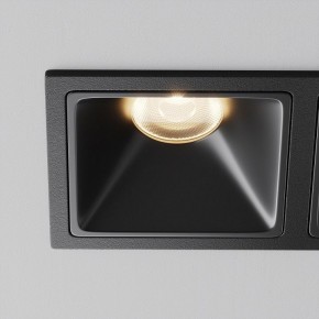 Встраиваемый светильник Maytoni Alfa LED DL043-02-10W3K-SQ-B-1 в Дегтярске - degtyarsk.ok-mebel.com | фото 12