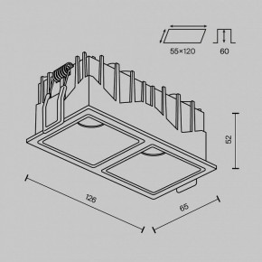 Встраиваемый светильник Maytoni Alfa LED DL043-02-10W3K-SQ-W-1 в Дегтярске - degtyarsk.ok-mebel.com | фото 10