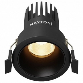 Встраиваемый светильник Maytoni Dip DL115-10W-2.7K-B в Дегтярске - degtyarsk.ok-mebel.com | фото