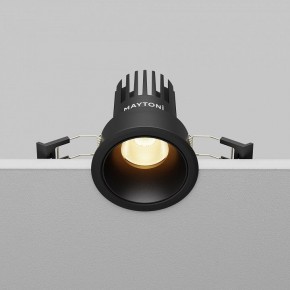 Встраиваемый светильник Maytoni Dip DL115-10W-2.7K-B в Дегтярске - degtyarsk.ok-mebel.com | фото 5