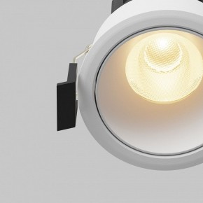Встраиваемый светильник Maytoni Dip DL115-10W-2.7K-W в Дегтярске - degtyarsk.ok-mebel.com | фото 11