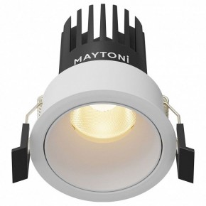 Встраиваемый светильник Maytoni Dip DL115-10W-2.7K-W в Дегтярске - degtyarsk.ok-mebel.com | фото 2
