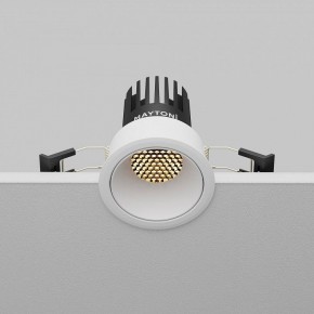 Встраиваемый светильник Maytoni Dip DL115-10W-2.7K-W в Дегтярске - degtyarsk.ok-mebel.com | фото 7