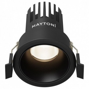 Встраиваемый светильник Maytoni Dip DL115-10W-4K-B в Дегтярске - degtyarsk.ok-mebel.com | фото