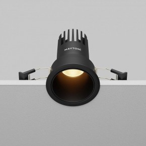 Встраиваемый светильник Maytoni Dip DL116-10W-2.7K-B в Дегтярске - degtyarsk.ok-mebel.com | фото 5