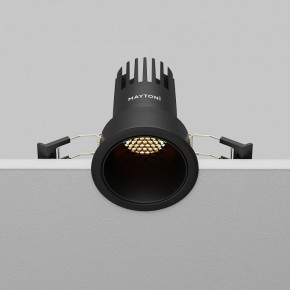 Встраиваемый светильник Maytoni Dip DL116-10W-2.7K-B в Дегтярске - degtyarsk.ok-mebel.com | фото 7