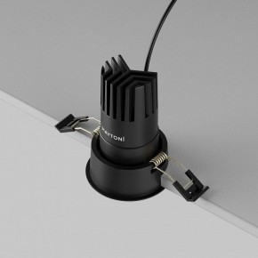Встраиваемый светильник Maytoni Dip DL116-10W-4K-B в Дегтярске - degtyarsk.ok-mebel.com | фото 6
