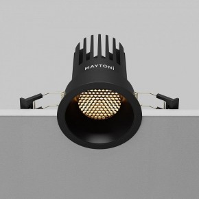 Встраиваемый светильник Maytoni Dip DL117-15W-2.7K-B в Дегтярске - degtyarsk.ok-mebel.com | фото 12