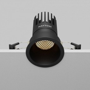Встраиваемый светильник Maytoni Dip DL118-15W-2.7K-B в Дегтярске - degtyarsk.ok-mebel.com | фото 6