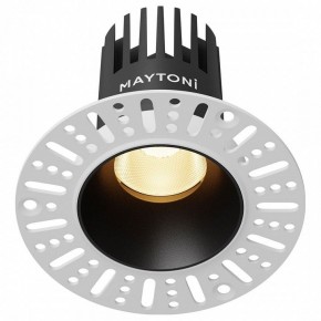 Встраиваемый светильник Maytoni Dip DL119-10W-2.7K-TRS-B в Дегтярске - degtyarsk.ok-mebel.com | фото