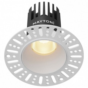 Встраиваемый светильник Maytoni Dip DL119-10W-2.7K-TRS-W в Дегтярске - degtyarsk.ok-mebel.com | фото