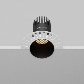 Встраиваемый светильник Maytoni Dip DL120-10W-2.7K-TRS-B в Дегтярске - degtyarsk.ok-mebel.com | фото 7