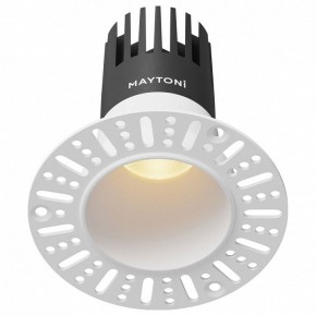 Встраиваемый светильник Maytoni Dip DL120-10W-2.7K-TRS-W в Дегтярске - degtyarsk.ok-mebel.com | фото