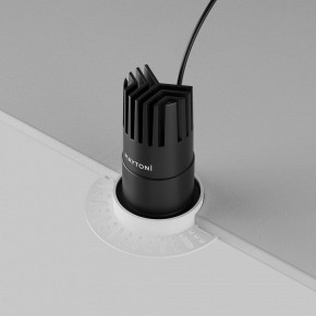 Встраиваемый светильник Maytoni Dip DL120-10W-4K-TRS-B в Дегтярске - degtyarsk.ok-mebel.com | фото 6