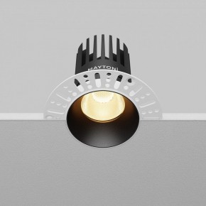 Встраиваемый светильник Maytoni Dip DL121-15W-2.7K-TRS-B в Дегтярске - degtyarsk.ok-mebel.com | фото 5