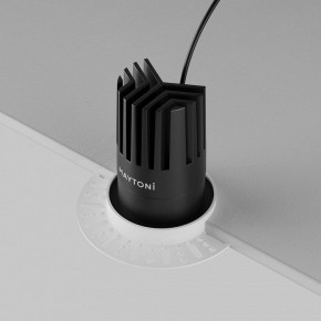 Встраиваемый светильник Maytoni Dip DL121-15W-2.7K-TRS-B в Дегтярске - degtyarsk.ok-mebel.com | фото 6