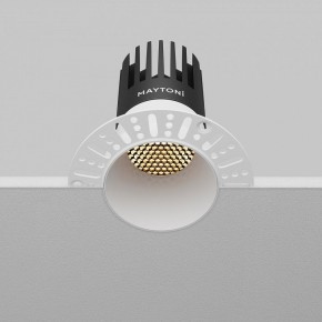 Встраиваемый светильник Maytoni Dip DL122-15W-2.7K-TRS-W в Дегтярске - degtyarsk.ok-mebel.com | фото 7