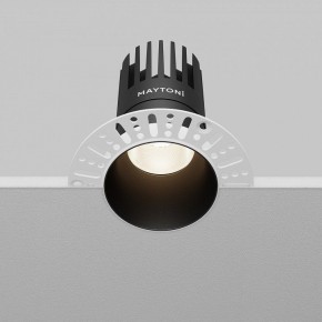 Встраиваемый светильник Maytoni Dip DL122-15W-4K-TRS-B в Дегтярске - degtyarsk.ok-mebel.com | фото 4