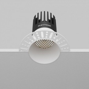 Встраиваемый светильник Maytoni Dip DL122-15W-4K-TRS-W в Дегтярске - degtyarsk.ok-mebel.com | фото 7