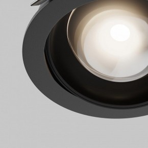 Встраиваемый светильник Maytoni Lens DL105-12W4K-B в Дегтярске - degtyarsk.ok-mebel.com | фото 8